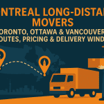 Montreal Long-Distance Movers: Toronto, Ottawa & Vancouver Routes, Pricing & Delivery Windows
