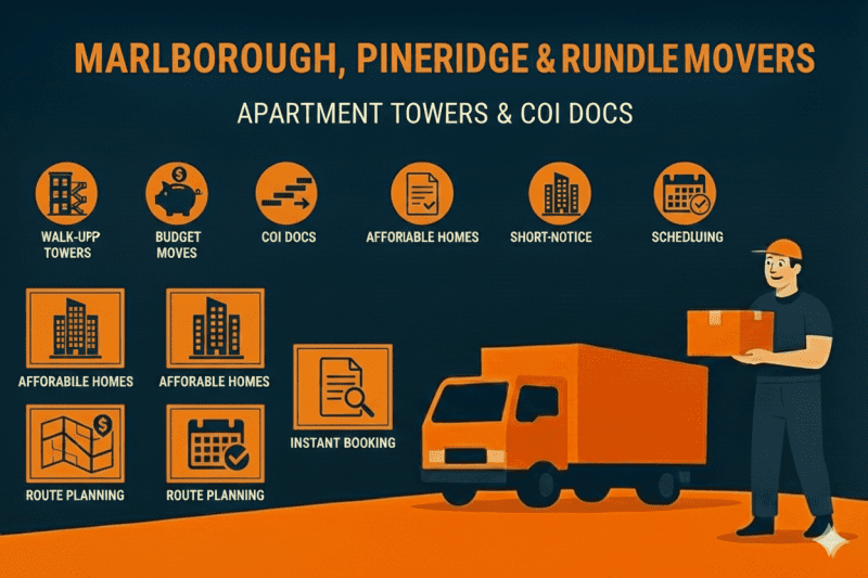 Marlborough, Pineridge & Rundle Movers
