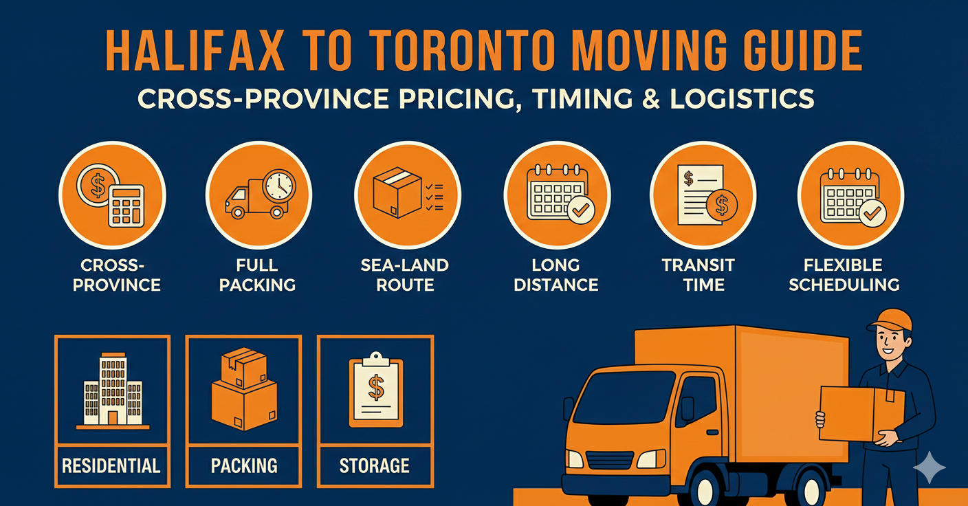 Halifax to Toronto Moving Guide