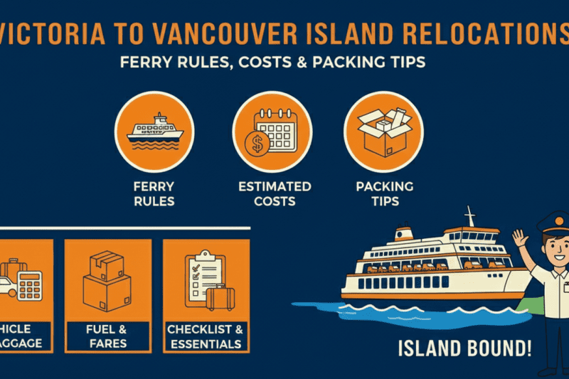 Victoria to Vancouver Island Relocations