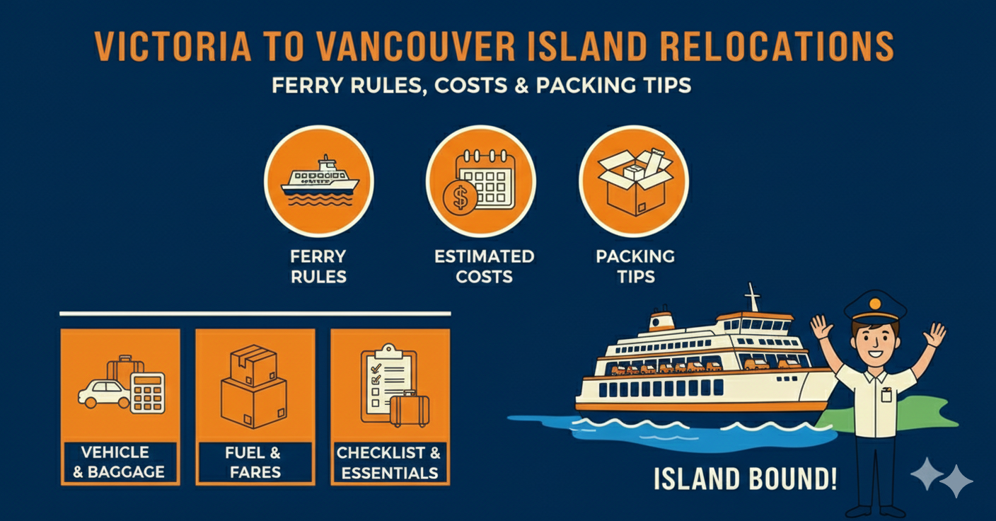 Victoria to Vancouver Island Relocations