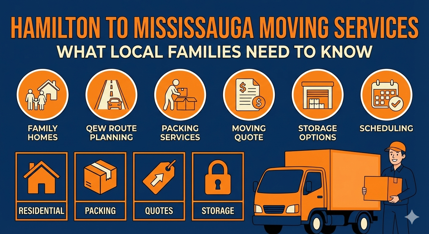 Hamilton to Mississauga Moving Services
