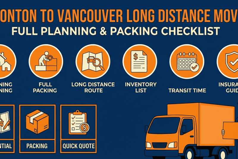 Edmonton to Vancouver Long Distance Movers