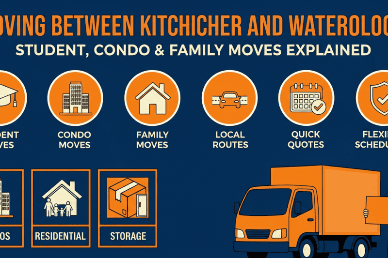 Moving Between Kitchener and Waterloo